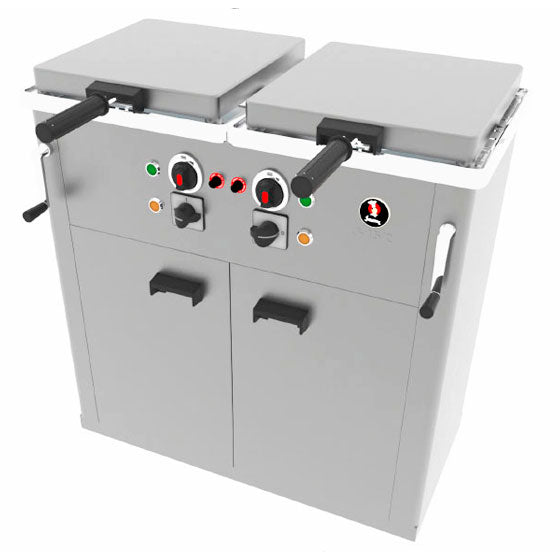 Freidora industrial de aceite Jemi J-15/2