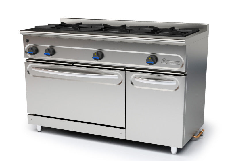 Mundigas Cocina Serie 550 de Pie con Horno Gas