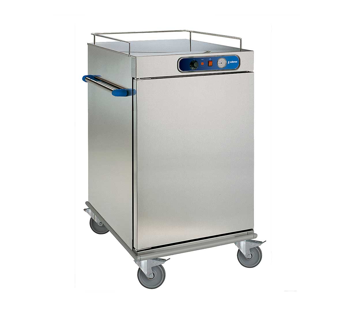 Edenox Carro Caliente CCB - CCB 10 - Capacidad 10 Bandejas GN 2/1 1 Puerta, 79,9 x 87,6 x 119 cm