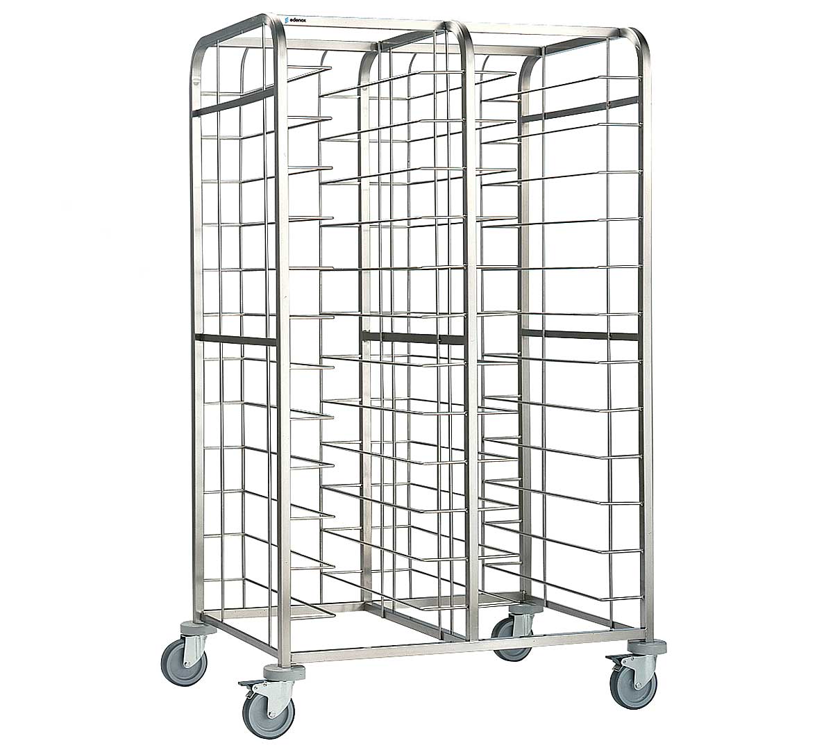 Edenox Carro para Bandejas Autoservicio CBC - EDENOX, CBC - 24 Bandejas 24 Niveles Dimensiones 106,8 x 72,5 x 170 cm