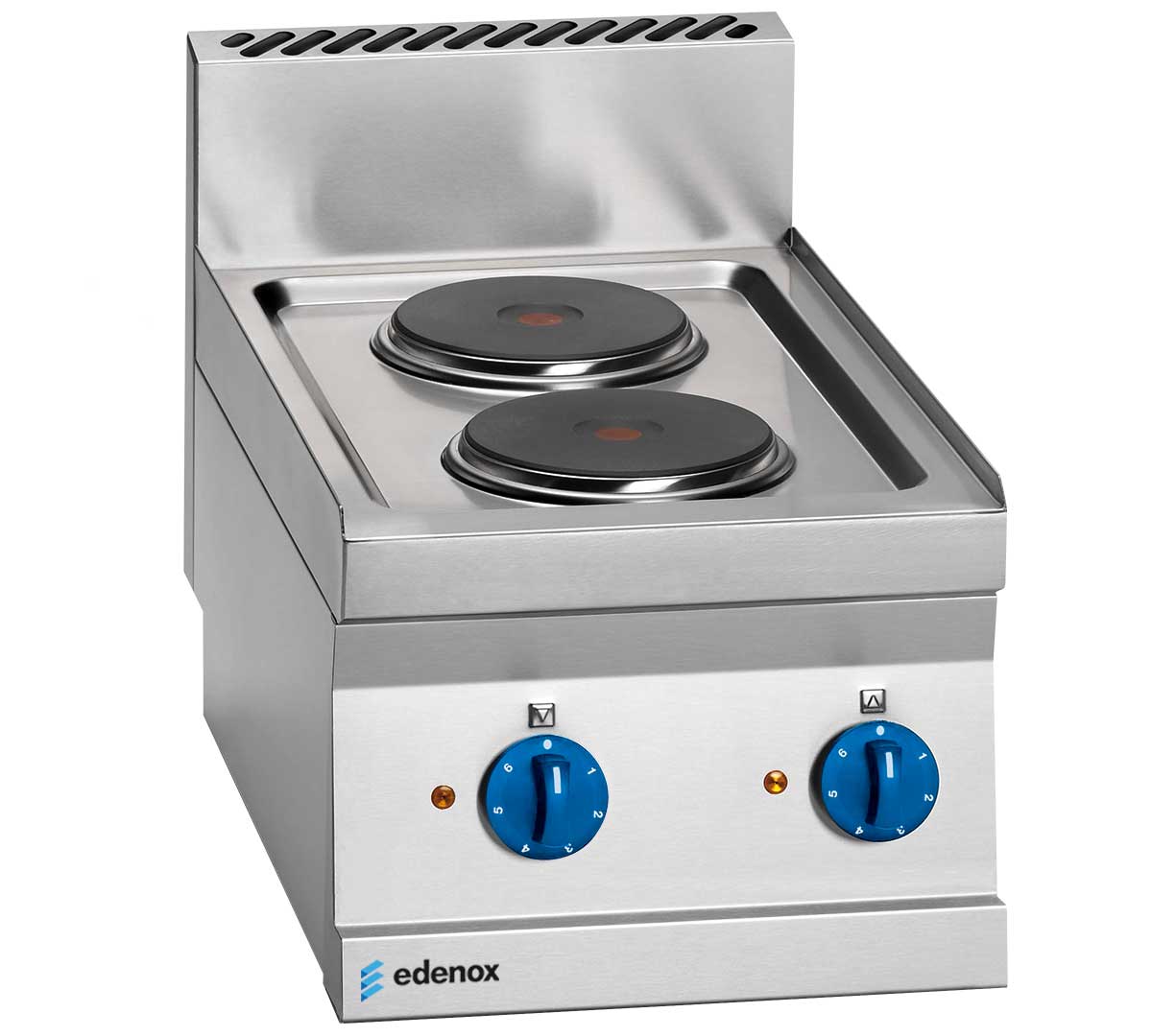 Edenox Cocina Serie 600 Sobremesa - EDENOX, SCE-40 E - 2 Placas Potencia 2+2 kW