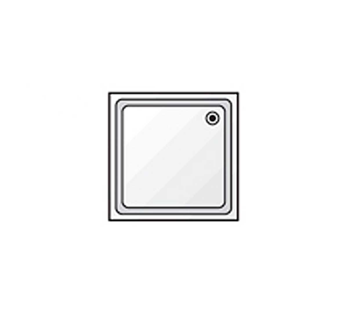 Edenox Fregadero Gama 700 con Puertas - EDENOX, 70 x 70 x 85 cm Sin escurridor Cuba 50 x 50 x 30 cm. 1 Puerta Abatible