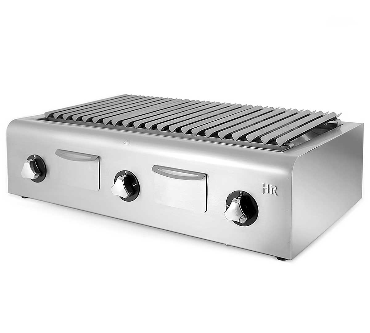 Fainca HR Barbacoa Serie 500 A Gas - HR, B900 - 3 Quemadores Dimensiones 90 x 50 x 23,5 cm