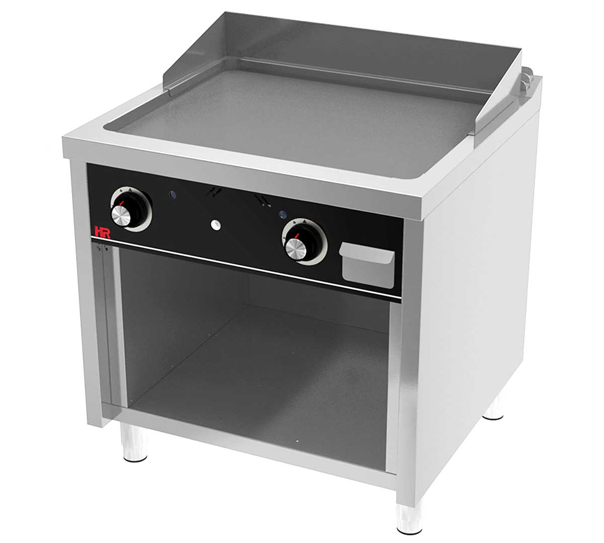 Fainca HR Fry Top de Acero Serie 750 de Pie