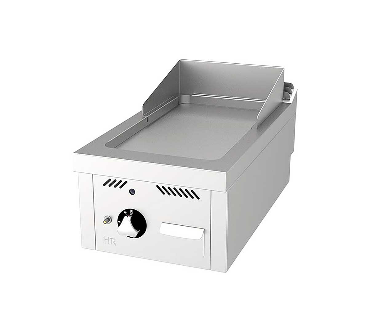 Fainca HR Fry Top Serie 750 Sobremesa Gas - HR, Rectificado - Ancho 40 cm Potencia 5,5 kW Dimensiones 40 x 75 x 40 cm