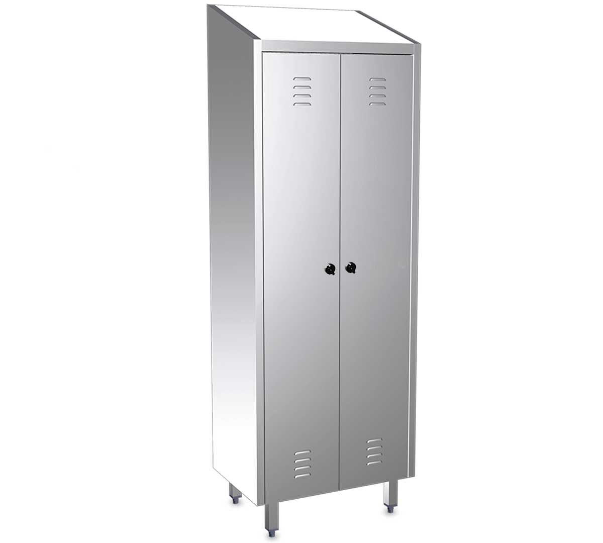 Fricosmos Armario para Productos de Limpieza - FRICOSMOS, 2 Puertas - Ancho 68 cm