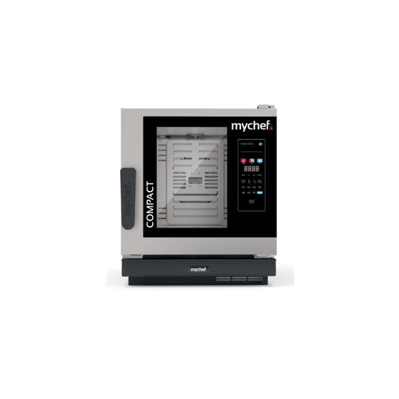 HORNO COMBINADO COMPACTO COOK COMPACT MASTER GN 1/1 - 6, Sin TSC y con apertura de puerta a mano izquierda