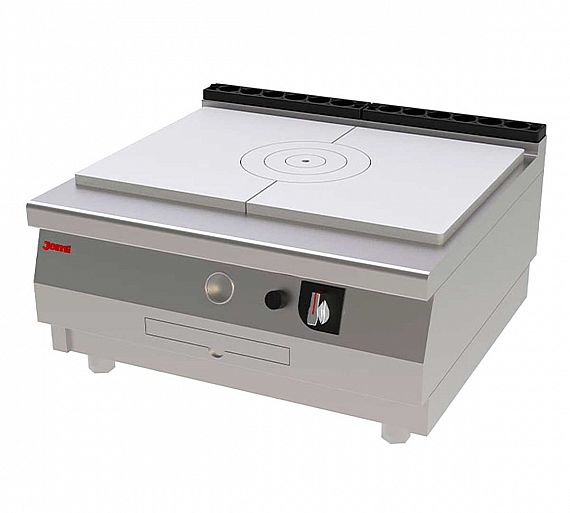 Jemi Cocina Serie 750 Francesa Sobremesa STP704 Gas - Fondo 75 cm - 1 Placa