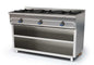 COCINA FONDO 550 CON MUEBLE MUNDIGAS - MS 1200/3E - 3 Fogones sin Portabombonas