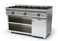 COCINA FONDO 550 CON MUEBLE MUNDIGAS - M 1200/3E - 3 Fogones con Portabombonas