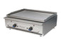 FRY TOP A GAS DE SOBREMESA FONDO 750 - Modelo FS-27/L: dimensiones 85 x 75 x 29 cm