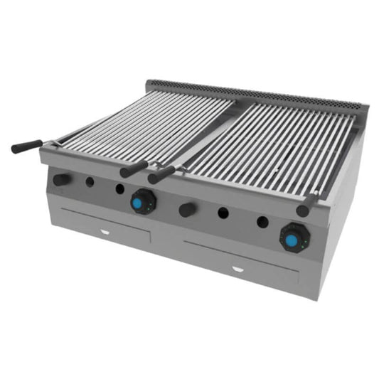 Jemi Parrilla a Gas Agua Serie 600 Sobremesa 4 Quemadores
