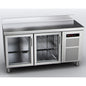 MESA POSITIVA CON PUERTAS DE CRISTAL SNACK, EMSP-150-PC