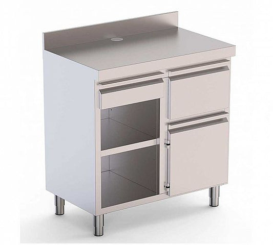 ClimaHosteleria Mueble Cafetero Aveiro CST - Mueble Cafetero Aveiro CST601 - Tolva a la Derecha