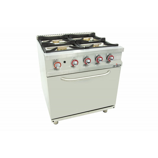 Cocina A Gas Arilex 4 Fuegos Con Piloto