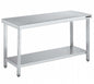 Mesa Central Gama 500 con 1 estante Distform - DISTFORM, 100x50x85 cm