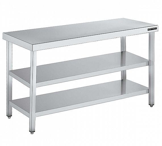 Mesa Central Gama 550 con 2 Estantes Distform - DISTFORM, 60x50x85 cm