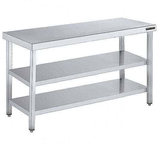 Mesa Mural Gama 550 con 2 Estantes Distform - DISTFORM, 180x50x85 cm