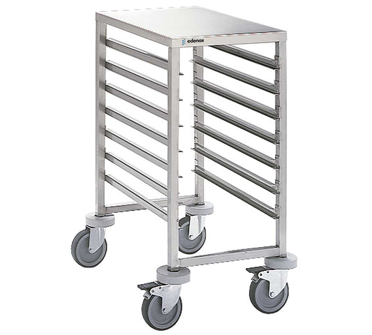 Edenox Carro Bajo con Guías CGB - CGB11 - 7 Bandejas GN 1/1, 46 x 63 x 85 cm