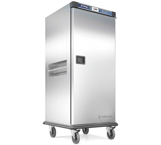Edenox Carro Caliente Thermik - HTB 20 - Capacidad 20 Bandejas GN 2/1 1 Puerta, 79 x 93,5 x 185,5 cm