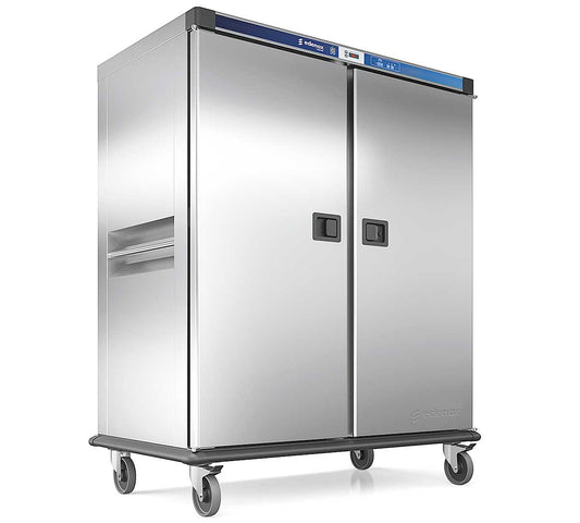 Edenox Carro Caliente Thermik - HTB 40 - Capacidad 40 Bandejas GN 2/1 2 Puertas, 152,5 x 93,5 x 185,5 cm