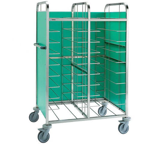Carro bandejero con paneles CBCV-20 de Edenox