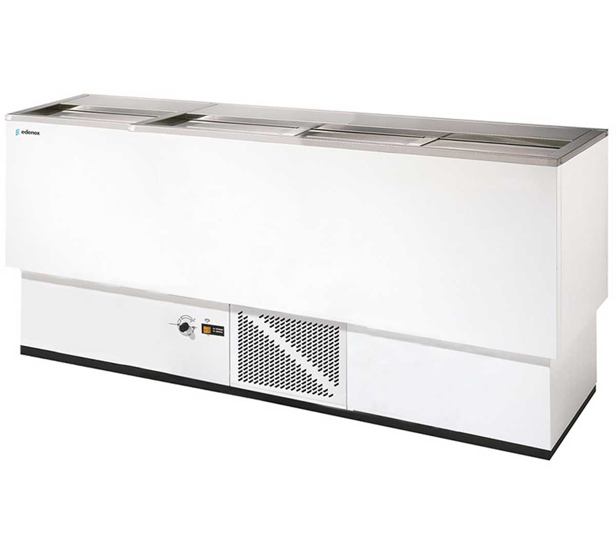 Edenox Enfriador de Botellas EBE-G - 4 puertas - Capacidad 314 litros Dimensiones 203 x 55 x 85 cm