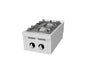 Fainca HR Cocina Serie 750 C Sobremesa Gas - HR, C2F750S - 2 Fogones Potencia 8,5 + 6,8 kW