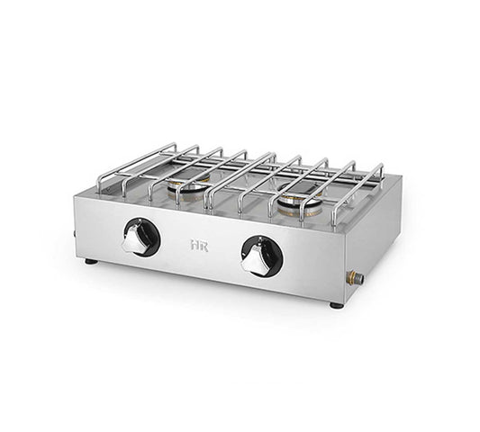 Fainca HR Cocina FGECON Gas - HR, FG2ECON - 2 Fogones Potencia 3,3+3,3 kW