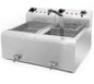 Fainca HR Freidora Serie 500 FD Alto Rendimiento - HR, FD8LAR - 2 Cubas 8 litros Potencia 5,5+5,5 kW Dimensiones 60 x 55 x 35,6 cm