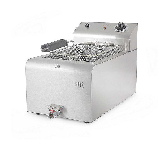 Fainca HR Freidora Serie 500 ECO FD Eléctrica - HR, FD10L - 1 Cuba de 10 litros Potencia 4,2 kW Dimensiones 30 x 50 x 35,6 cm