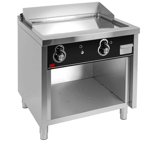 Fainca HR Fry Top de Cromo Serie 750 de Pie FT-ECR