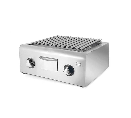 Fainca HR Barbacoa Serie 500 A Gas - HR, B600 - 2 Quemadores Dimensiones 60 x 50 x 23,5 cm