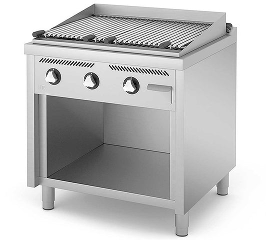 Fainca HR Barbacoa Serie 750 de Pie - HR, B7508E - 3 Quemadores Dimensiones 80 x 75 x 94,5 cm
