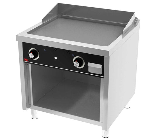 Fainca HR Fry Top de Acero Serie 750 de Pie