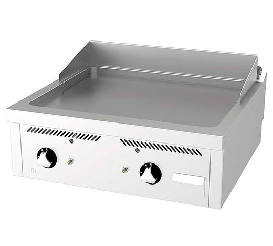 Fainca HR Fry Top Serie 750 Sobremesa Gas - HR, Rectificado - Ancho 80 cm Potencia 15,5 kW Dimensiones 80 x 75 x 40 cm