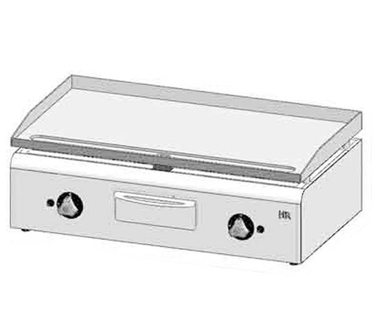 Fainca HR Plancha Serie 500 Lisa Gas - HR, Rectificada - 9,2 kW Plancha 90 x 50 cm