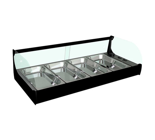 Vitrina Caliente Iron Industria90 - Iron 4 - 4 Bandejas GN 1/3