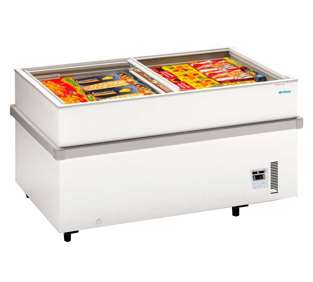 Congelador horizontal tapa corredera Infrico IL 1500 HC