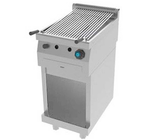 Jemi Parrilla a Gas Agua Serie 600 Pie Fondo 60 cms