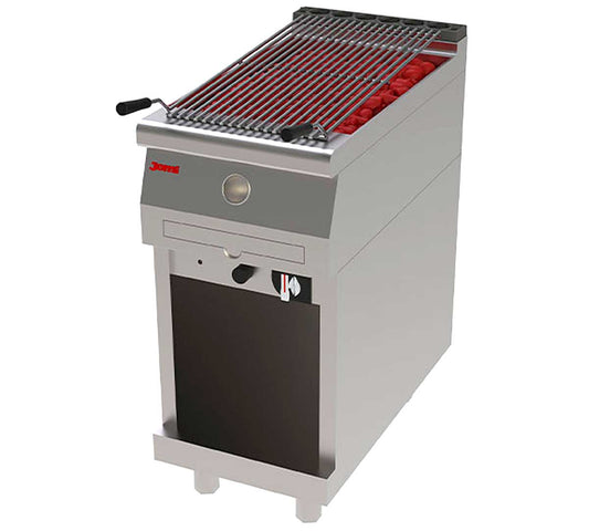 Jemi Parrilla a Gas Piedra Volcánica Serie 750 A Gas - Fondo 75 cm