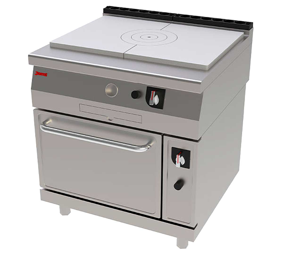 Jemi Cocina Serie 750 Francesa Horno Gas - Fondo 75 cm