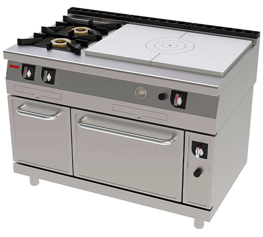 Jemi Cocina Serie 750 Francesa Horno Gas - Fondo 75 cm