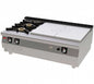 Jemi Cocina Serie 750 Francesa Sobremesa STP706 Gas - Fondo 75 cm - 1 Placa + 2 Fogones