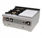 Jemi Cocina Serie 750 Francesa Sobremesa STP742 Gas - Fondo 75 cm - 1 Placa + 2 Fogones