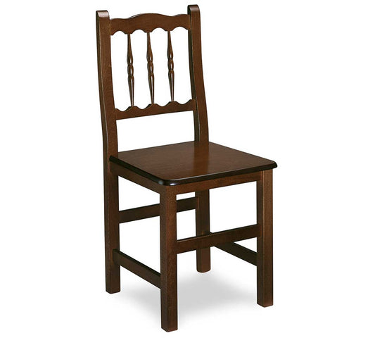 Silla M10 Madera Muebles Romero - Madera - Nogal/Nogal