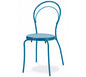 Silla M1008 Madera Envejecida Muebles Romero - Azul Envejecido