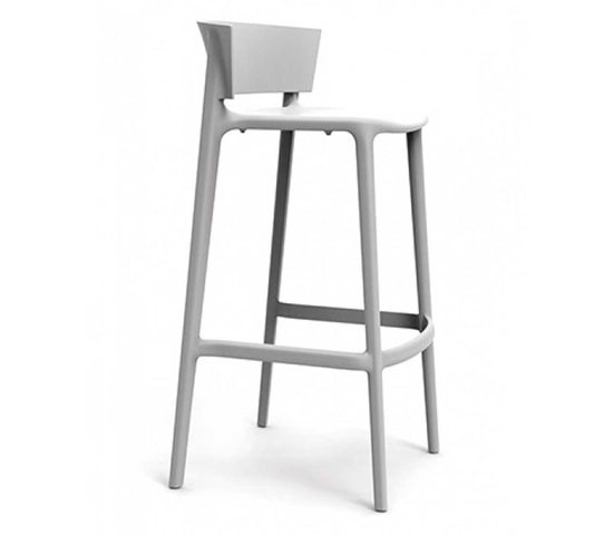 Taburete Apilable V5 AFRI Muebles Romero - Blanco