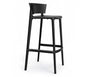 Taburete Apilable V5 AFRI Muebles Romero - Negro