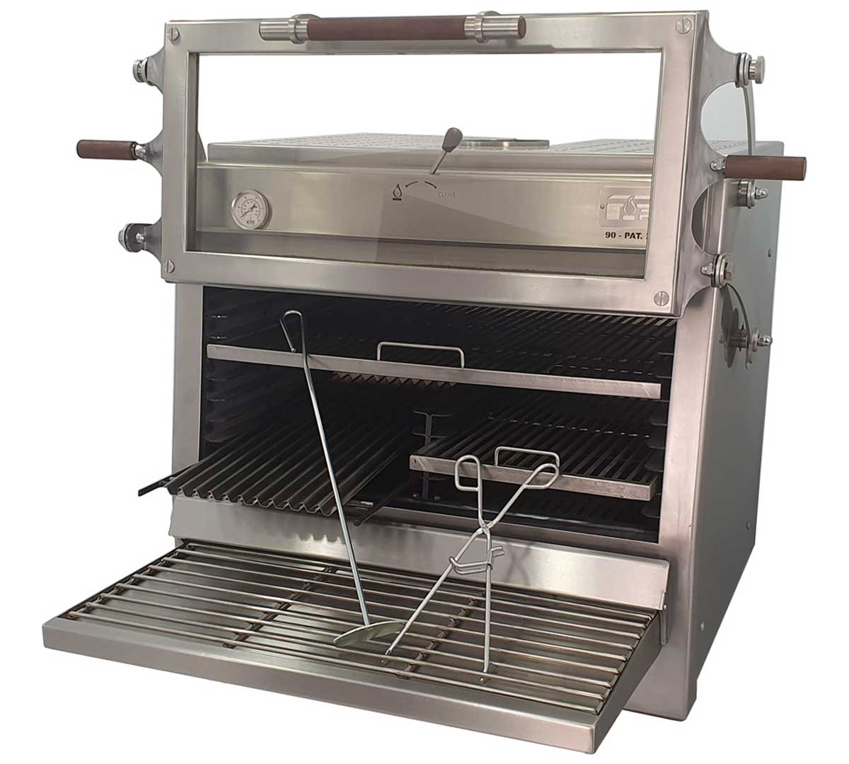 Pira Horno Brasa 90 Silver ED